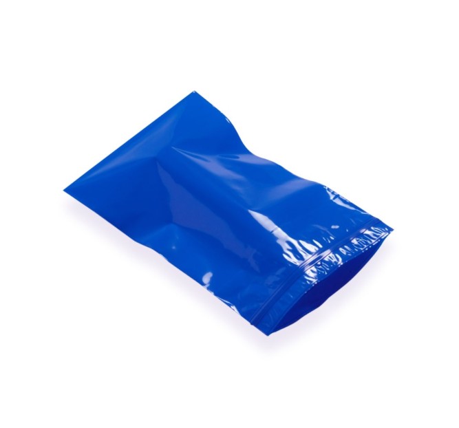 Bolsas autocierre color azul 16x29 cm