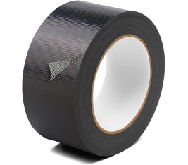 Cinta Americana negra 50x50