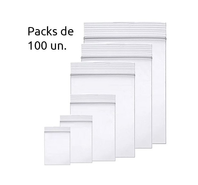 Bolsas de plástico herméticas con autocierre - Material de Embalaje Online. Envío Rápido 24/48h